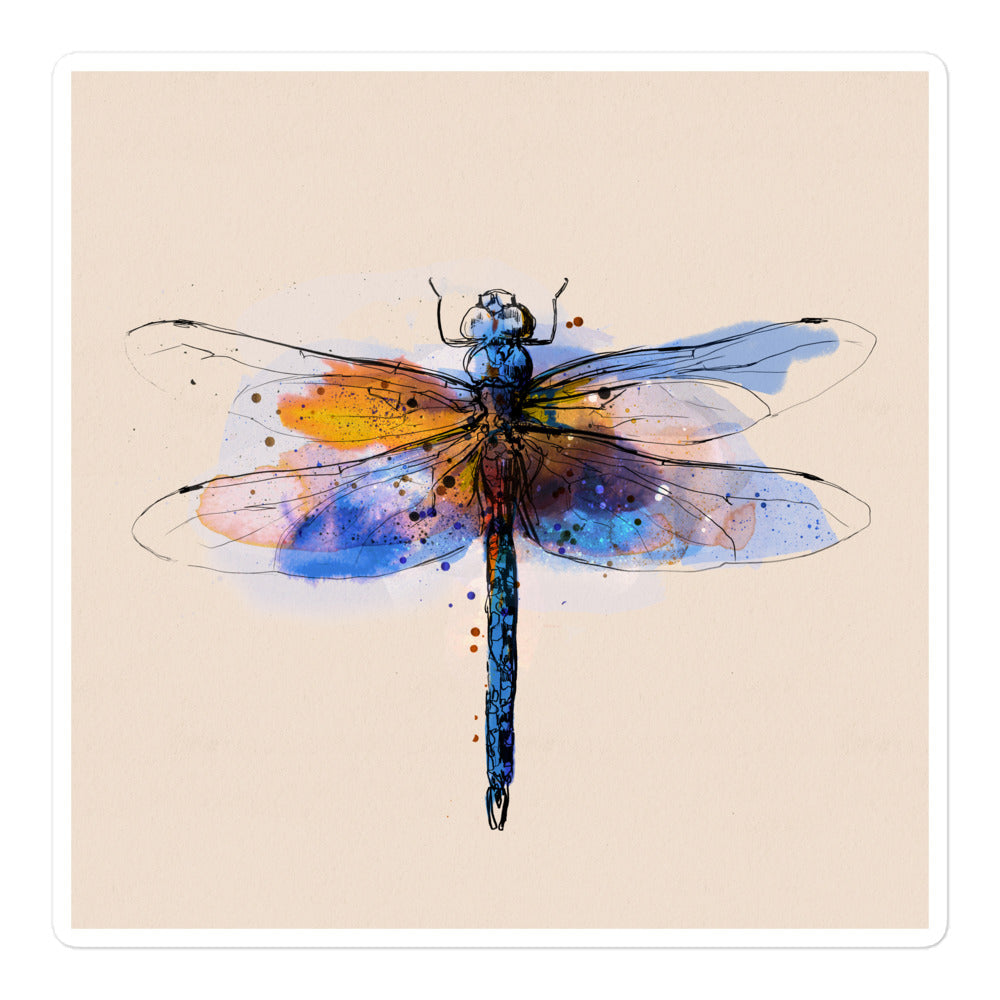  Aesthetic Dragonfly Vinyl Stickers for Teens Boys